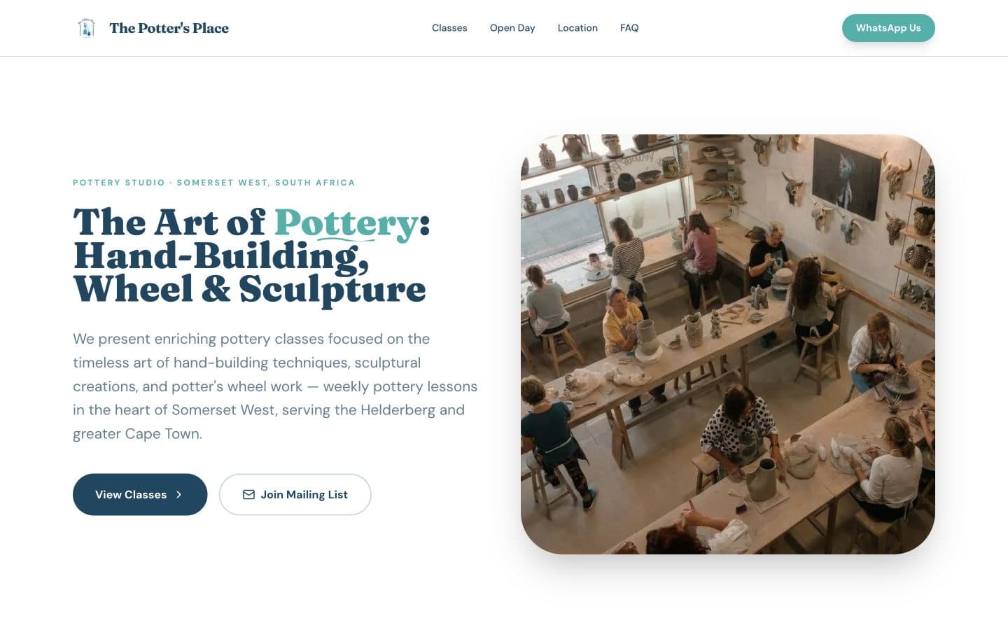 The Potter's Place screenshot
